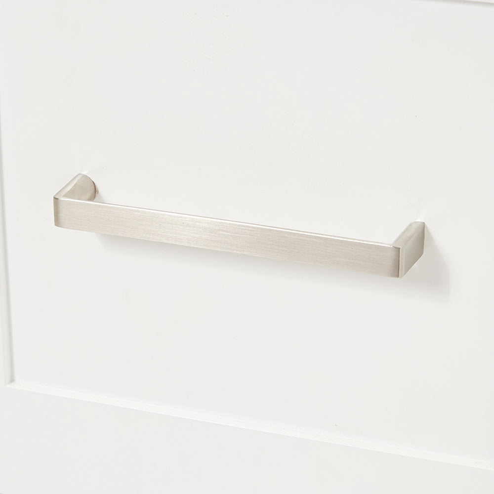 Bradford 36-inch White base cabinet on detail 3