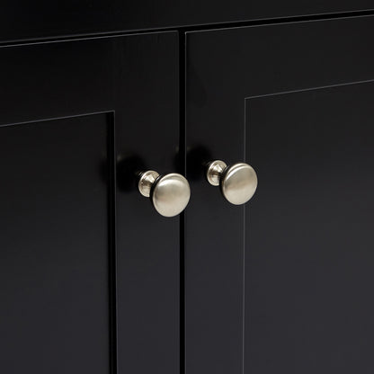 Bradford 36-inch Black base cabinet on detail 2