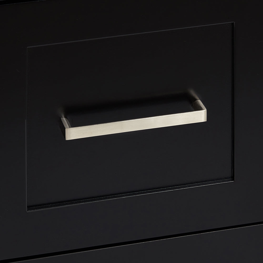 Bradford 36-inch Black base cabinet on detail 3