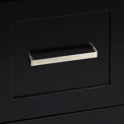 Bradford 36-inch Black base cabinet on detail 3