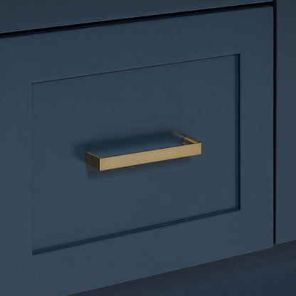 Bradford 36-inch Midnight Blue base cabinet on detail 2