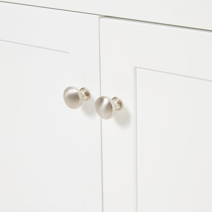 Bradford 36-inch White base cabinet on detail 2