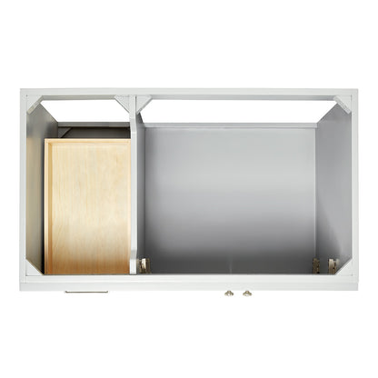 Bradford 36-Inch Grey bathroom vanity on white background – product photo 4