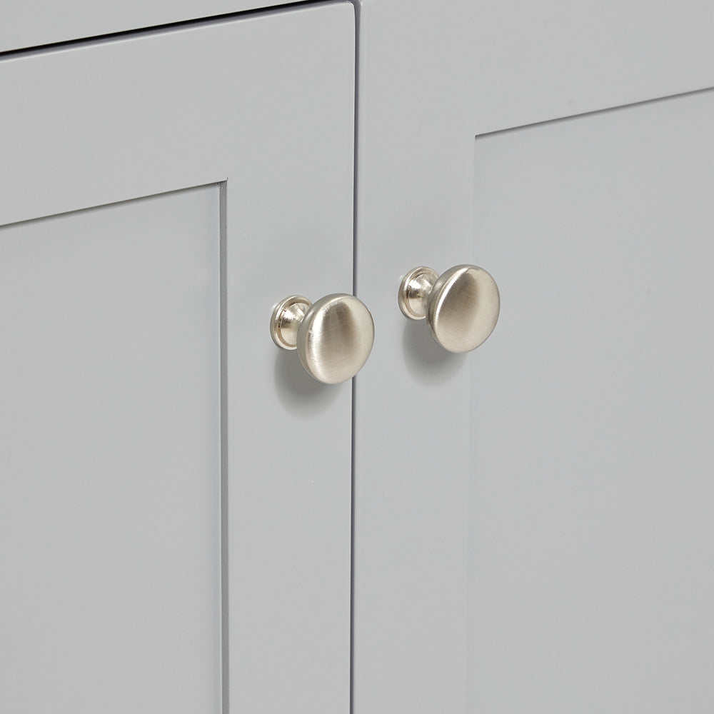 Bradford 42-inch Grey base cabinet on detail 2