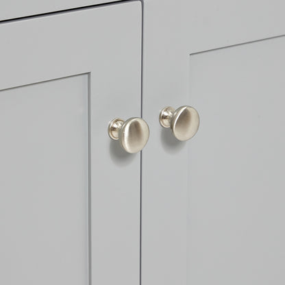 Bradford 42-inch Grey base cabinet on detail 2