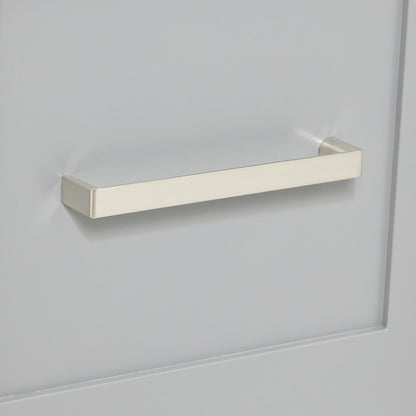 Bradford 42-inch Grey base cabinet on detail 3