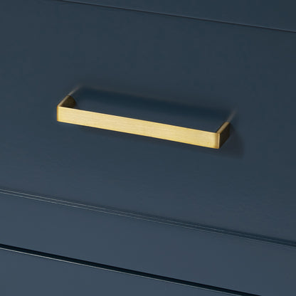 Bradford 42-inch Midnight Blue base cabinet on detail 2
