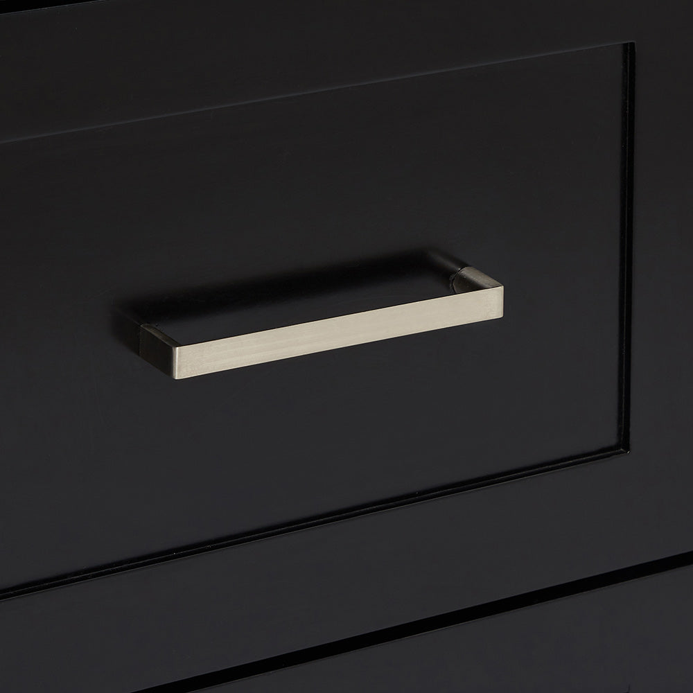 Bradford 42-inch Black base cabinet on detail 2