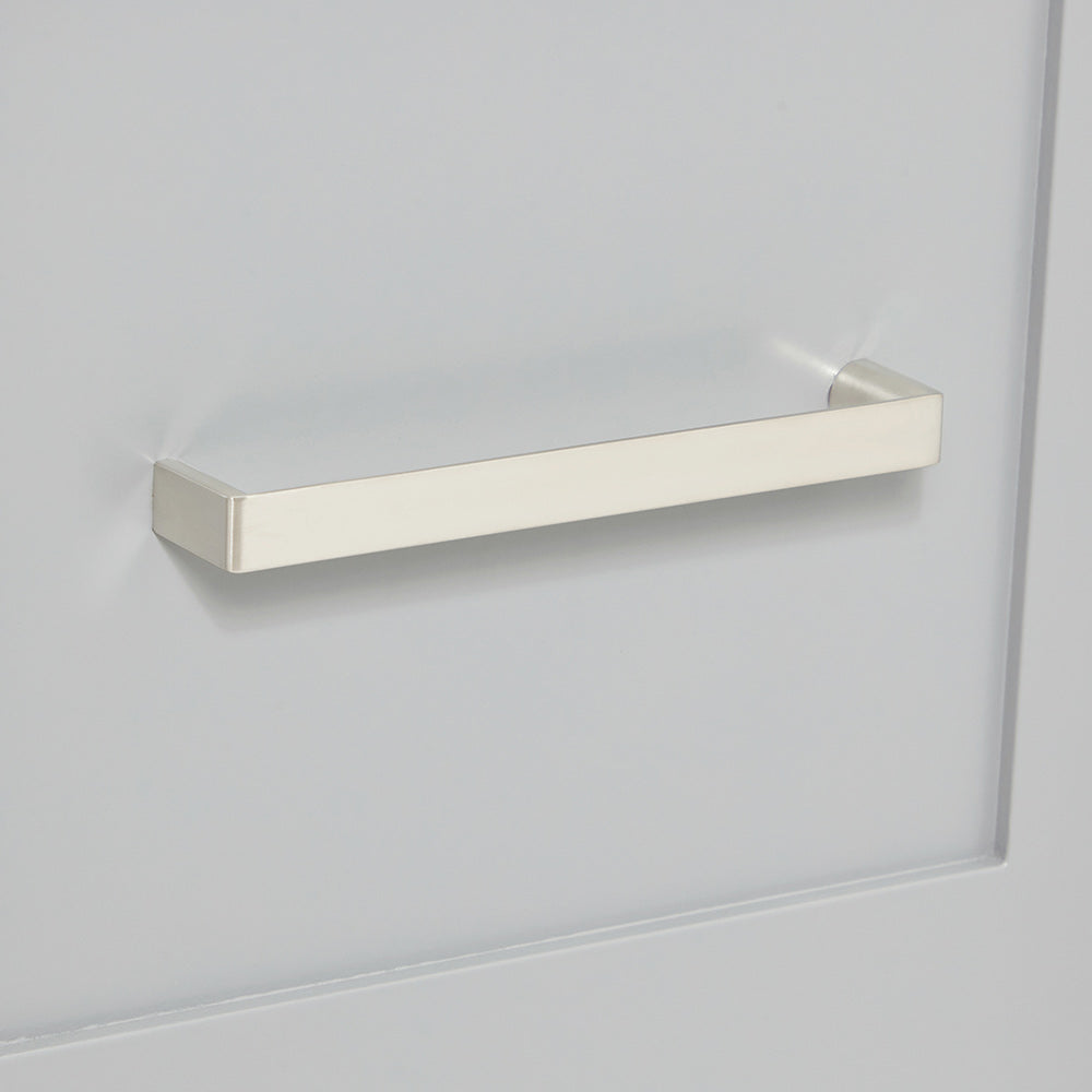 Bradford 42-inch Grey base cabinet on detail 2