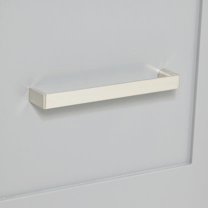 Bradford 42-inch Grey base cabinet on detail 2