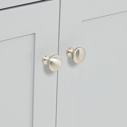 Bradford 42-inch Grey base cabinet on detail 3
