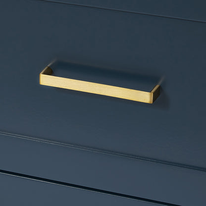 Bradford 42-inch Midnight Blue base cabinet on detail 3