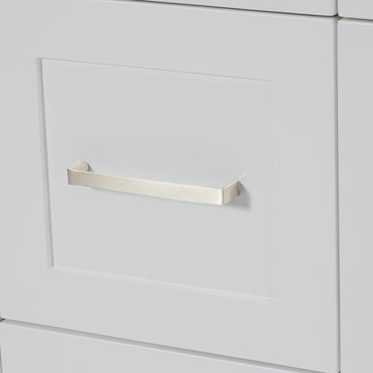 Bradford 42-inch Grey base cabinet on detail 1