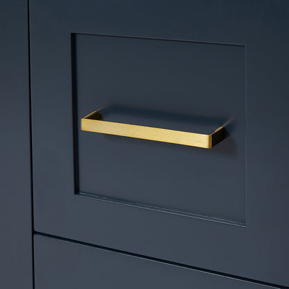 Bradford 48-inch Midnight Blue base cabinet on detail 3