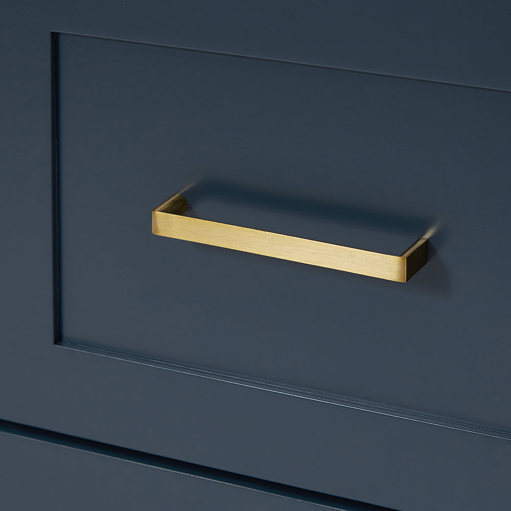 Bradford 54-inch Midnight Blue base cabinet on detail 2