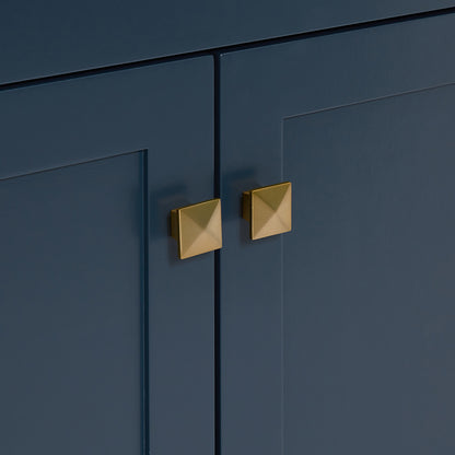 Bradford 54-inch Midnight Blue base cabinet on detail 3
