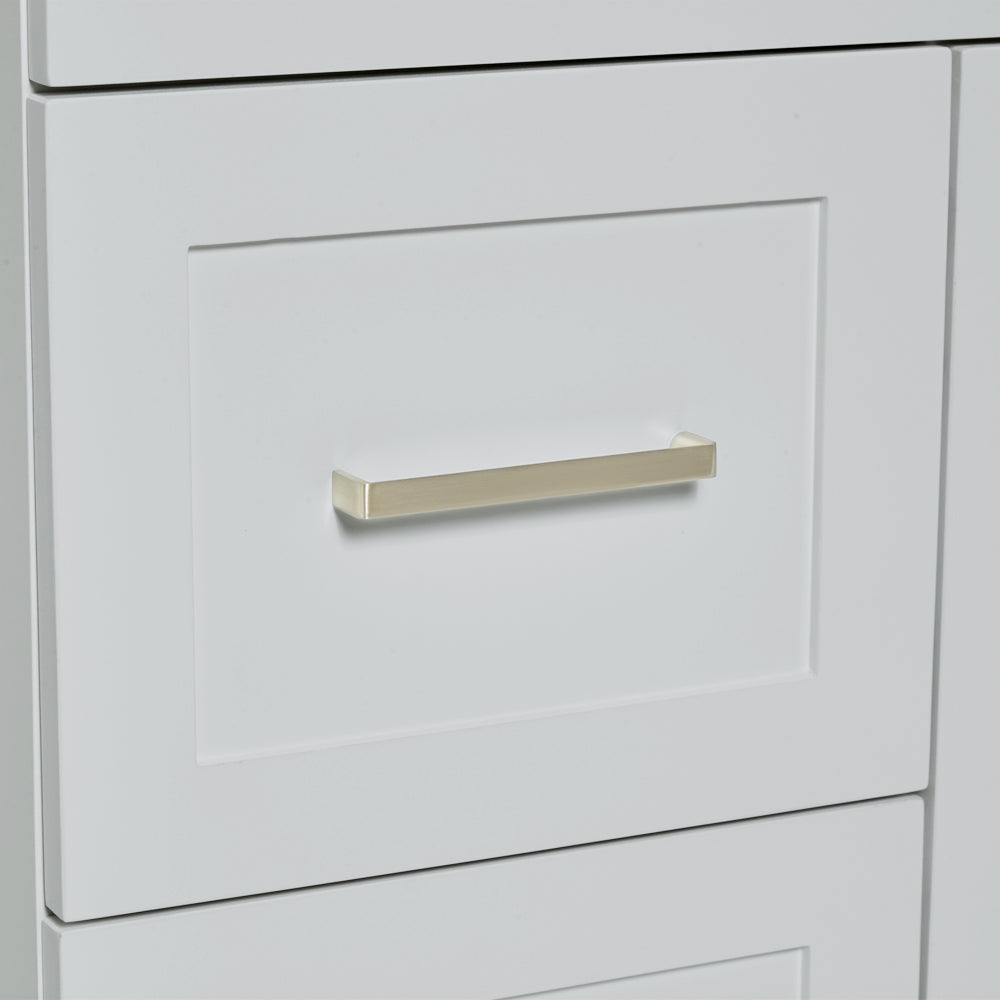 Bradford 54-inch Grey base cabinet on detail 2