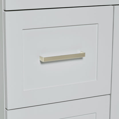 Bradford 54-inch Grey base cabinet on detail 2
