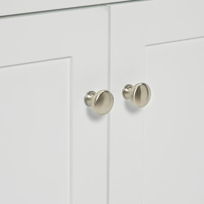 Bradford 54-inch White base cabinet on detail 1