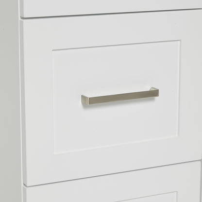 Bradford 54-inch White base cabinet on detail 2