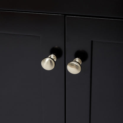 Bradford 60-inch Black base cabinet on detail 3