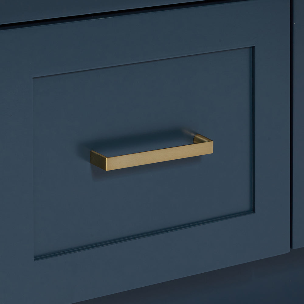 Bradford 60-inch Midnight Blue base cabinet on detail 2