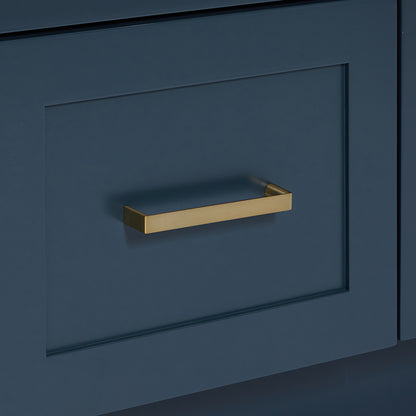 Bradford 60-inch Midnight Blue base cabinet on detail 2