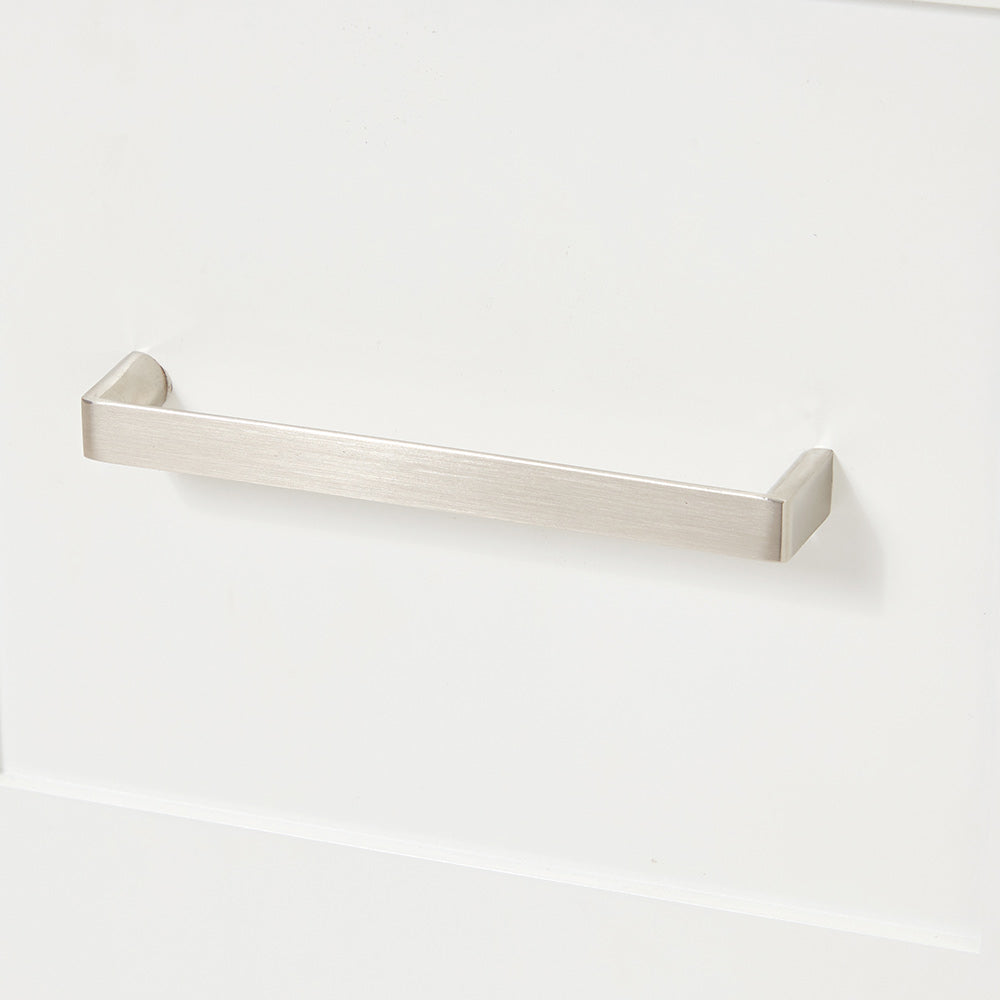 Bradford 60-inch White base cabinet on detail 2