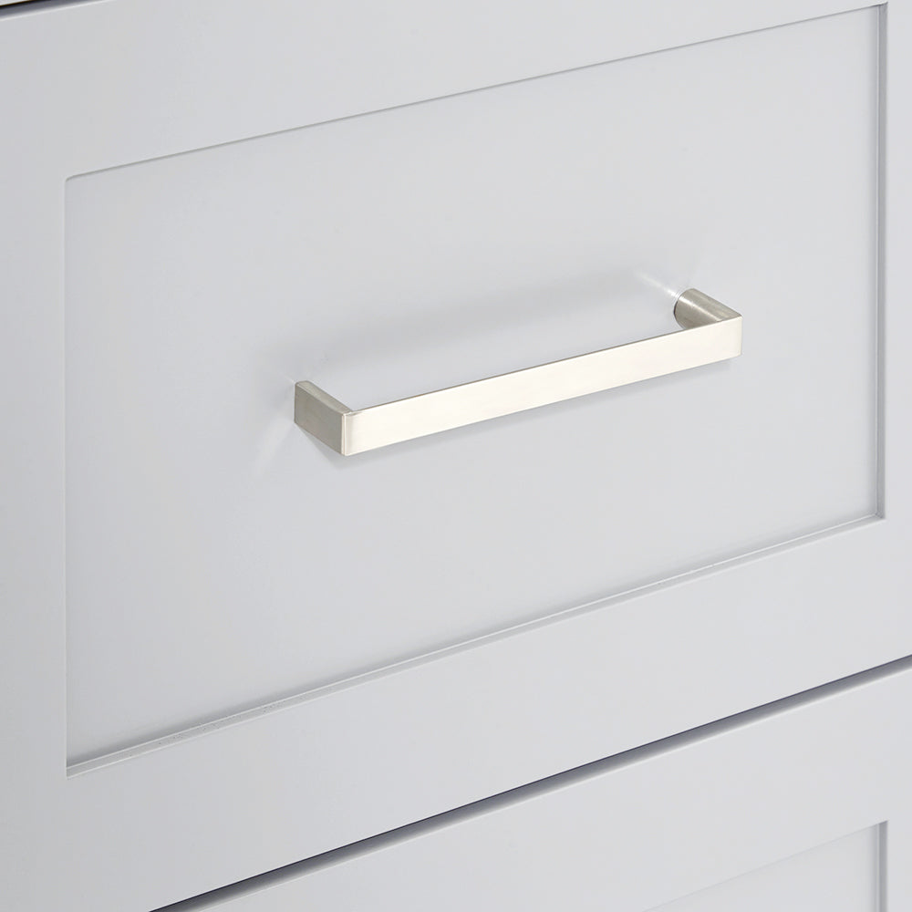 Bradford 60-inch Grey base cabinet on detail 2