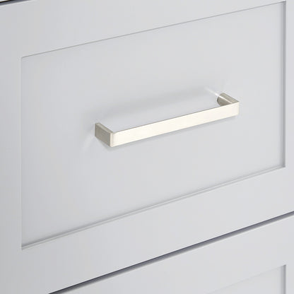 Bradford 60-inch Grey base cabinet on detail 2