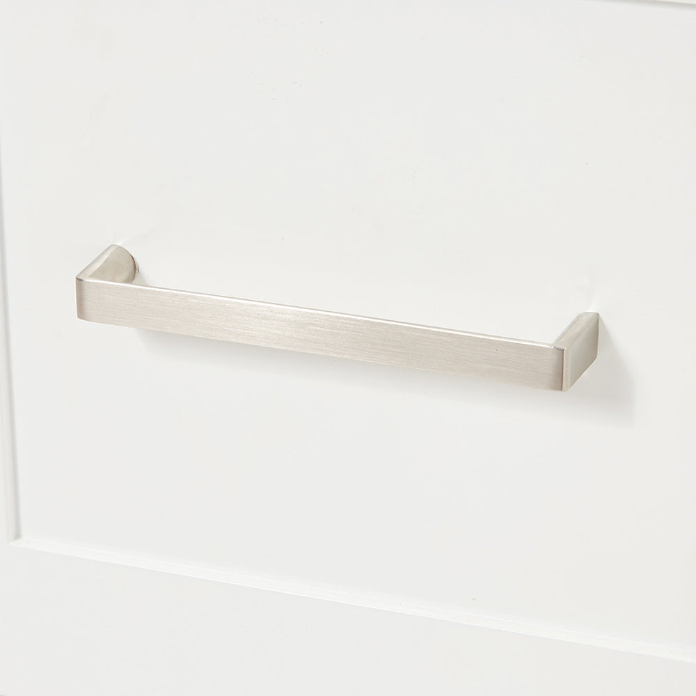 Bradford 60-inch White base cabinet on detail 2