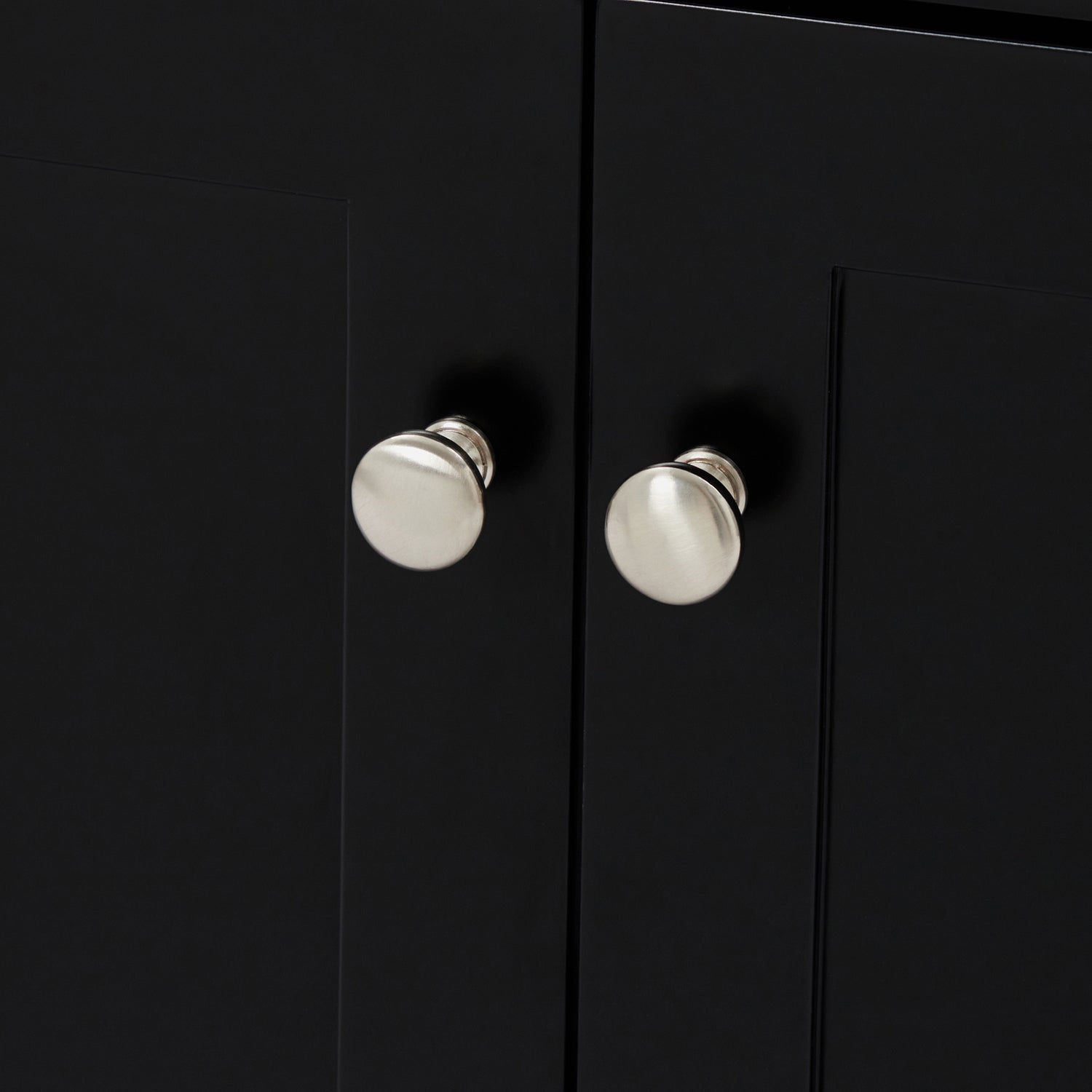 Bradford 66-inch Black base cabinet on detail 3