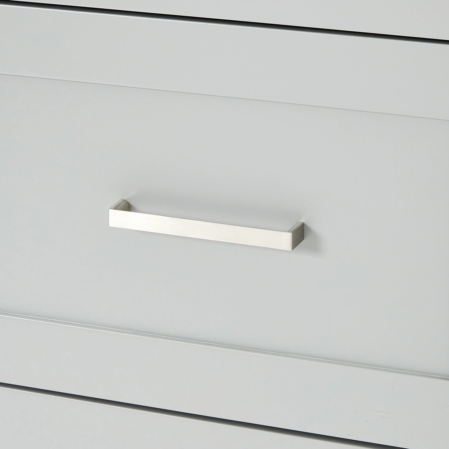 Bradford 66-inch Grey base cabinet on detail 2