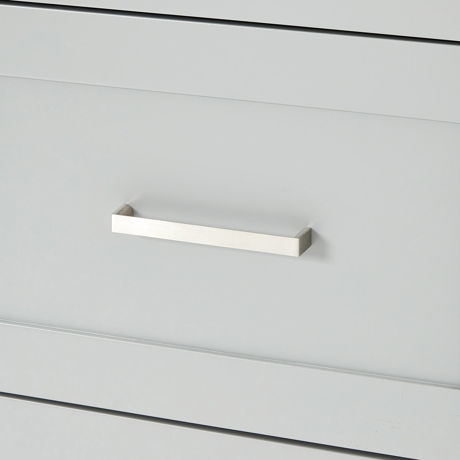 Bradford 66-inch Grey base cabinet on detail 2