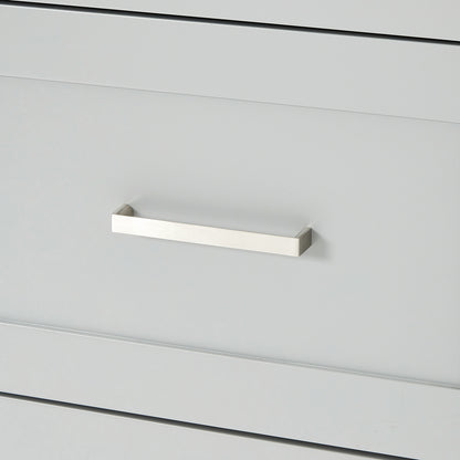 Bradford 66-inch Grey base cabinet on detail 2