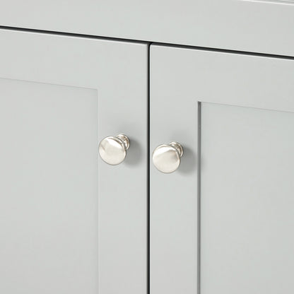 Bradford 66-inch Grey base cabinet on detail 3