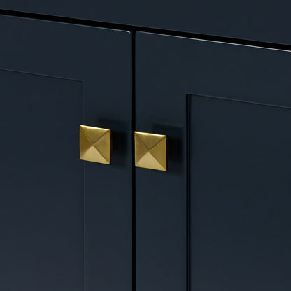 Bradford 66-inch Midnight Blue base cabinet on detail 2