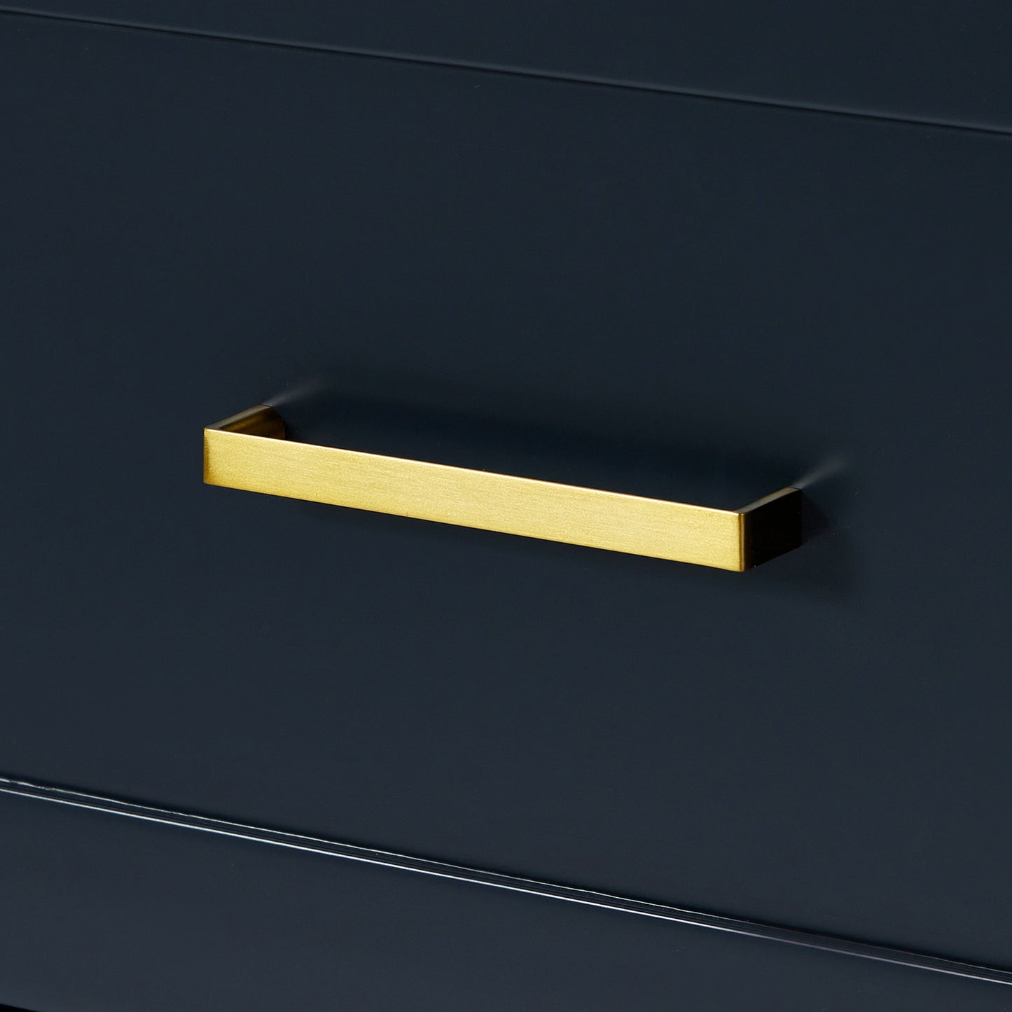 Bradford 66-inch Midnight Blue base cabinet on detail 3
