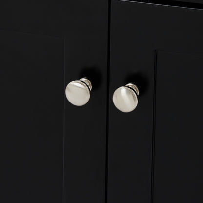 Bradford 66-inch Black base cabinet on detail 3