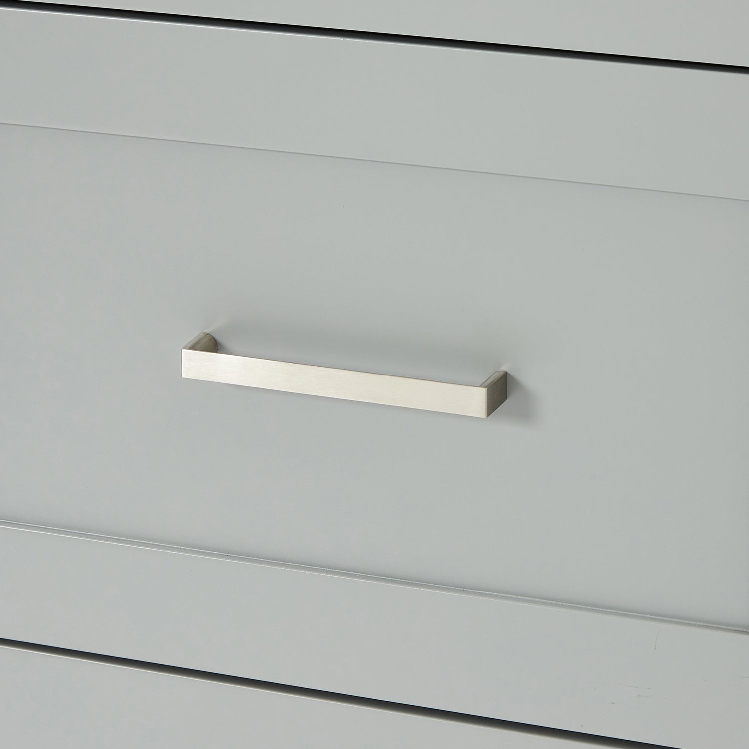 Bradford 66-inch Grey base cabinet on detail 2
