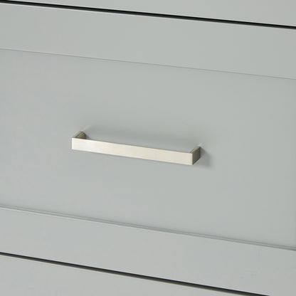 Bradford 66-inch Grey base cabinet on detail 2