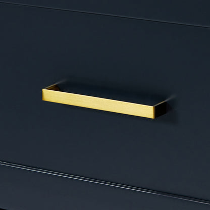 Bradford 66-inch Midnight Blue base cabinet on detail 3
