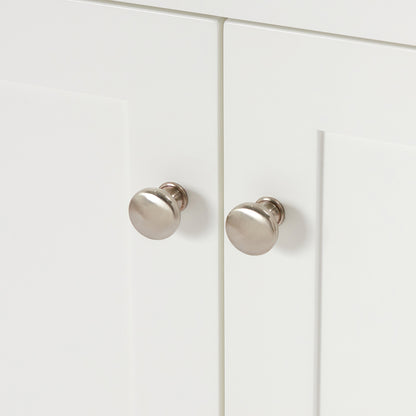 Bradford 66-inch White base cabinet on detail 3