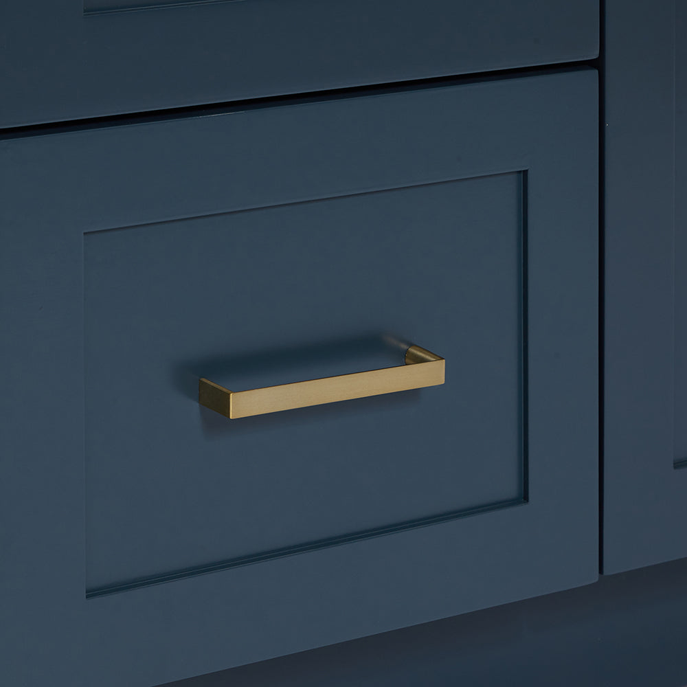 Bradford 72-inch Midnight Blue base cabinet on detail 2