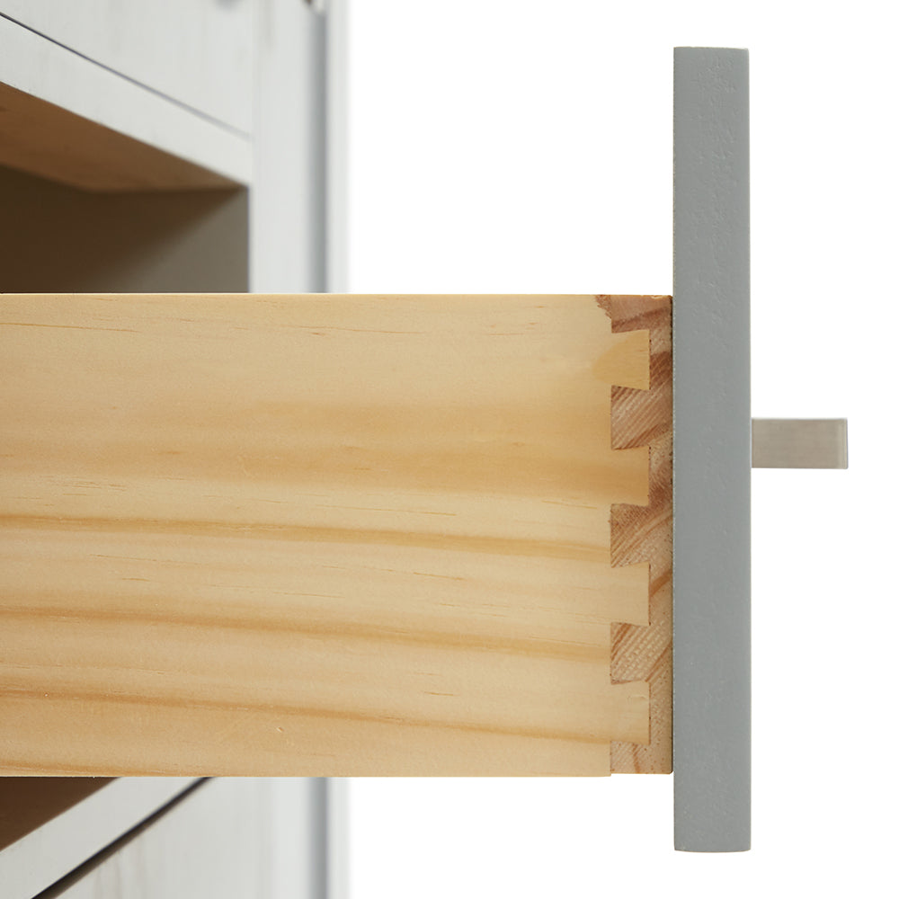 Alenza 60-inch Grey bathroom vanity on detail 1