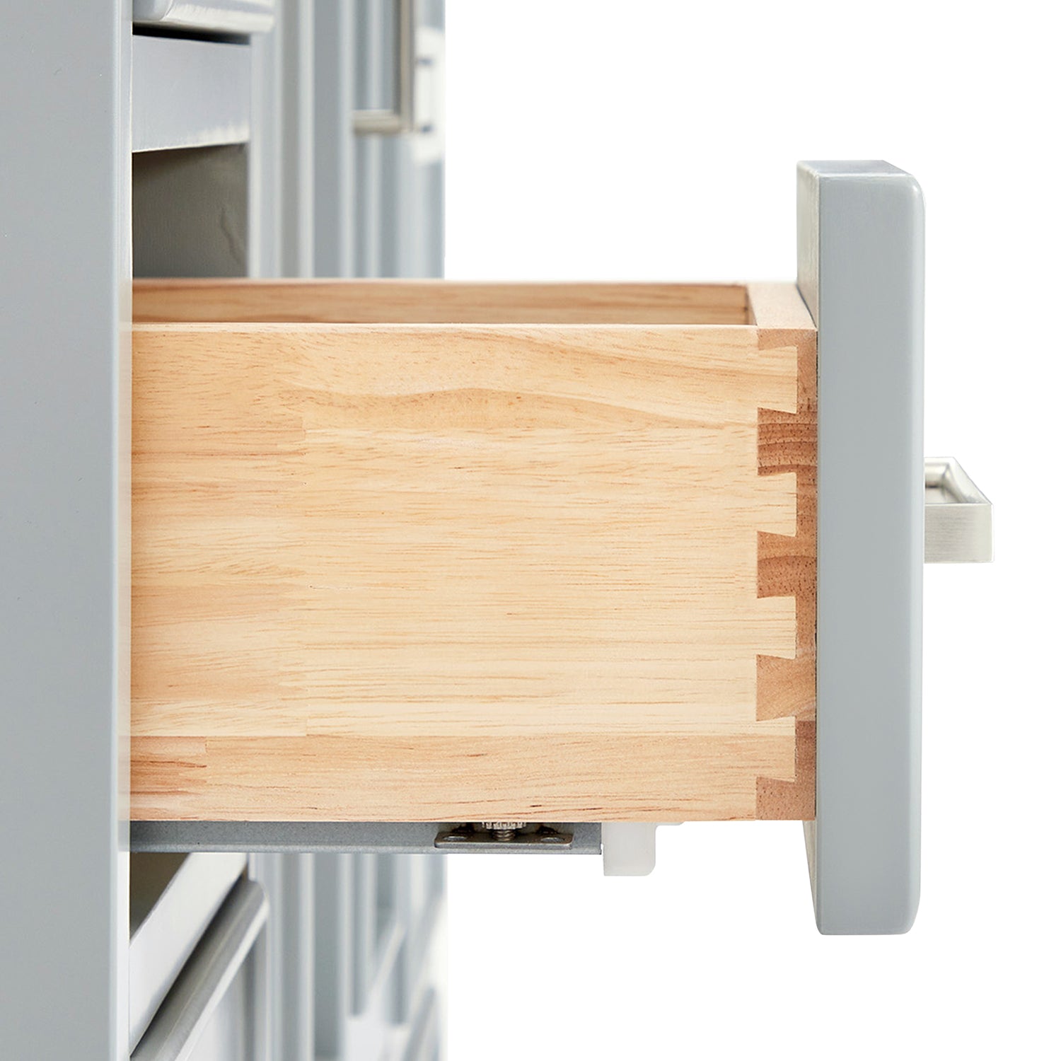 Langford 42-inch Grey bathroom vanity on detail 1