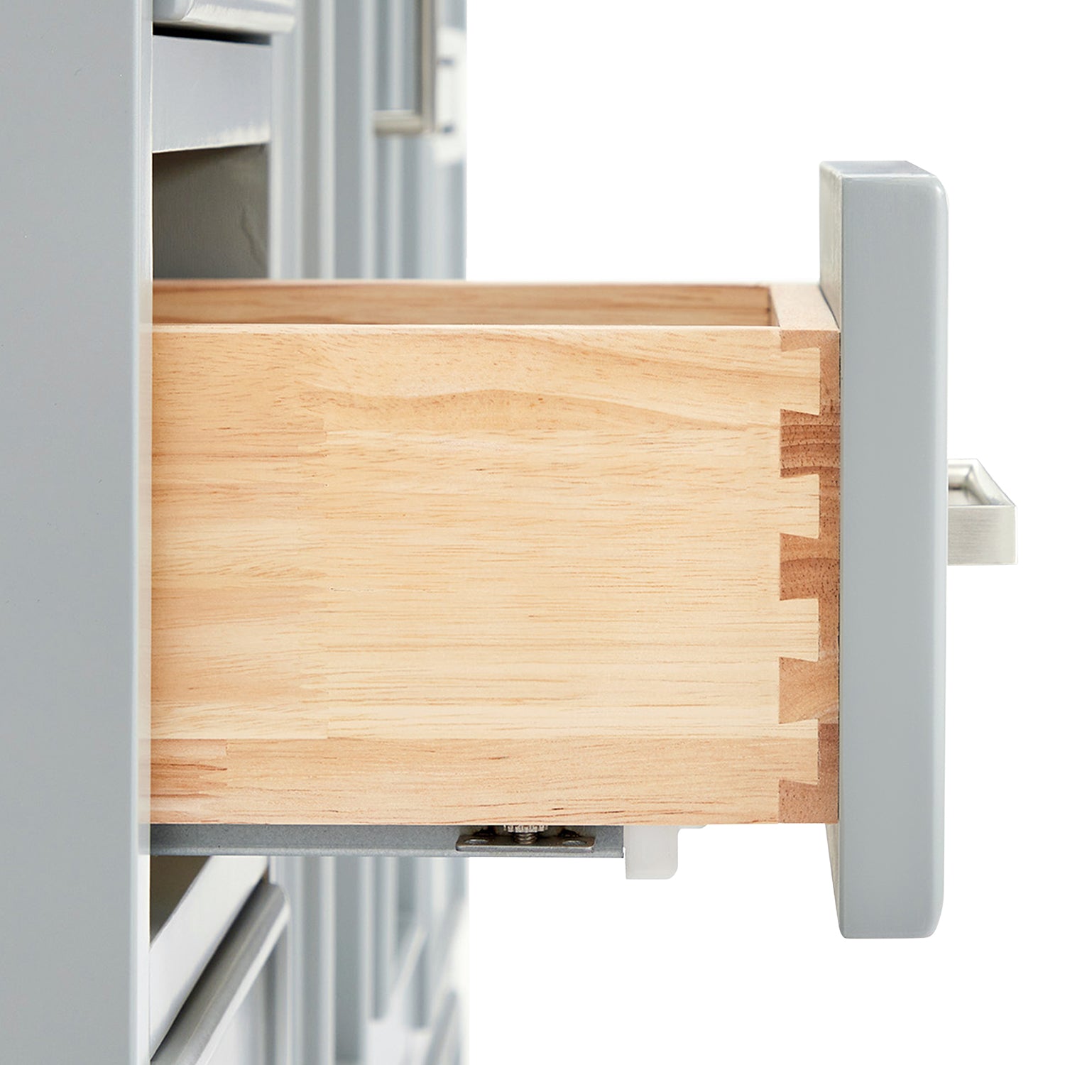 Langford 42-inch Grey bathroom vanity on detail 1