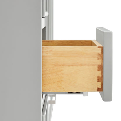 Langford 48-inch Grey bathroom vanity on detail 1