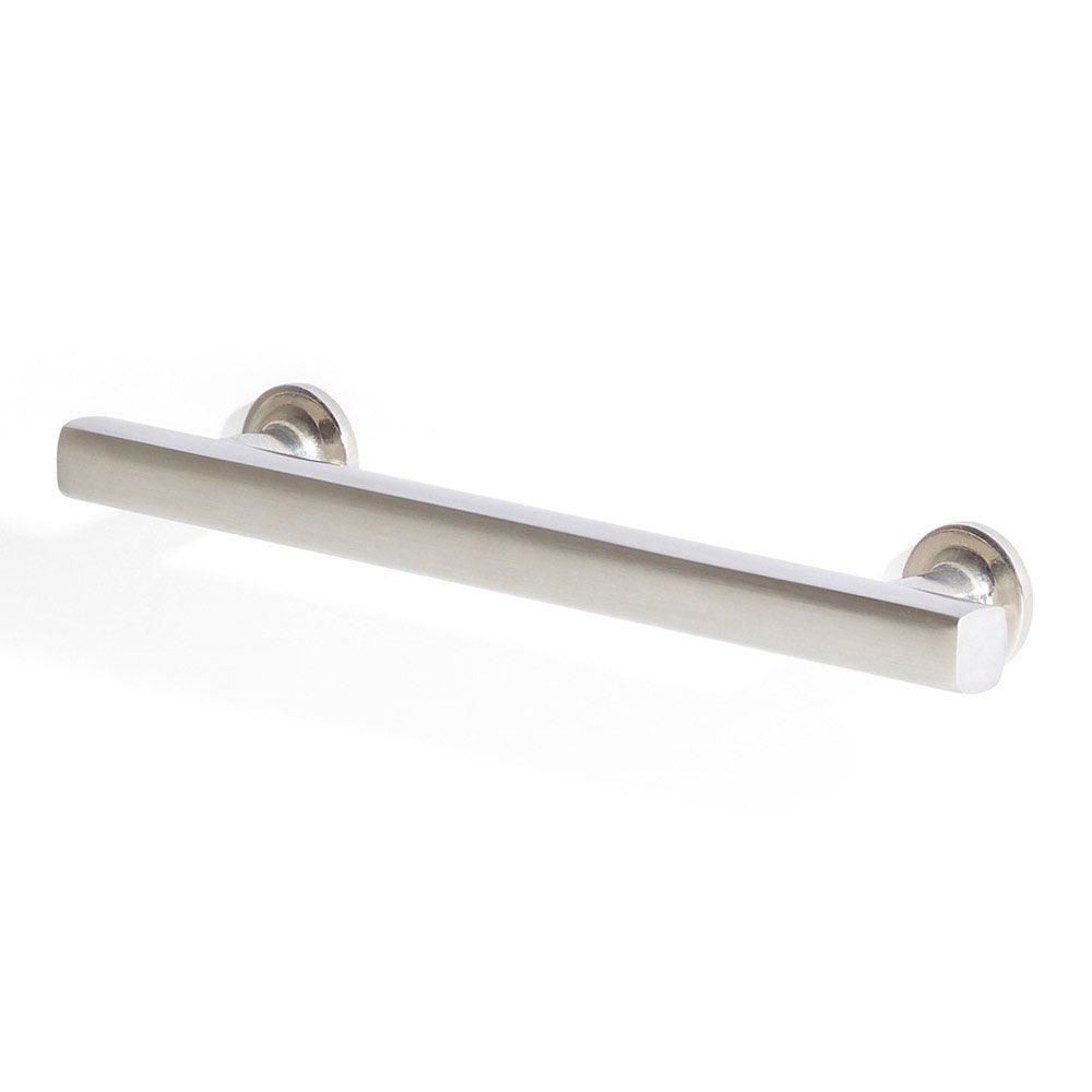 Riva Pull Handle in Brushed Nickel white background main image