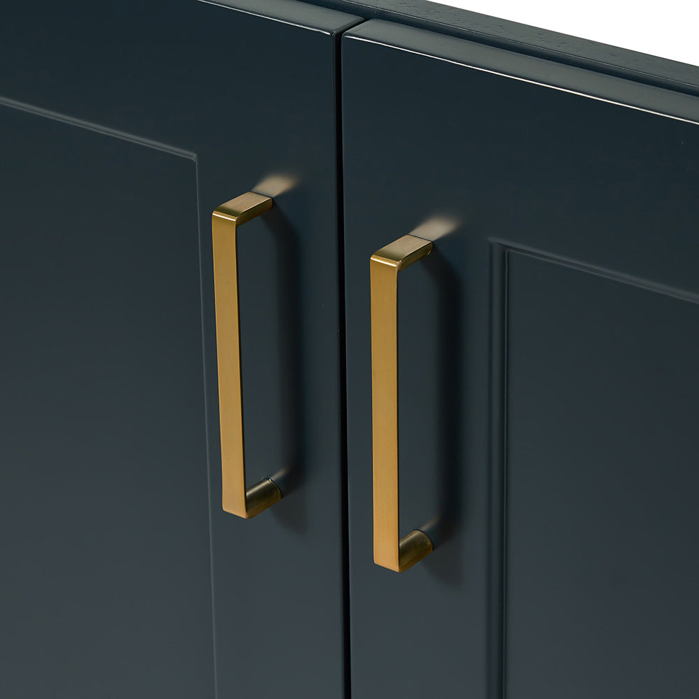 Emilia 30-inch Midnight Blue base cabinet on detail 2
